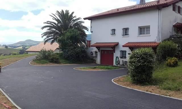 Chemin d'accés près de Anglet