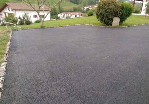 Goudronnage près de Anglet